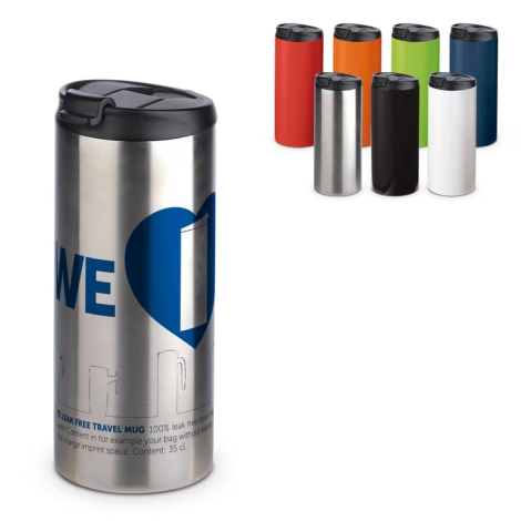 Mug de voyage publicitaire étanche 350 ml