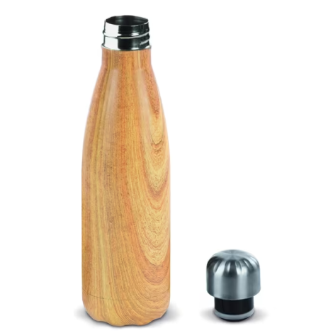 Bouteille publicitaire isotherme 500 ml - Swing Wood