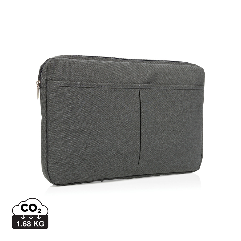 Pochette publicitaire pour ordinateur portable 15" anthracite
