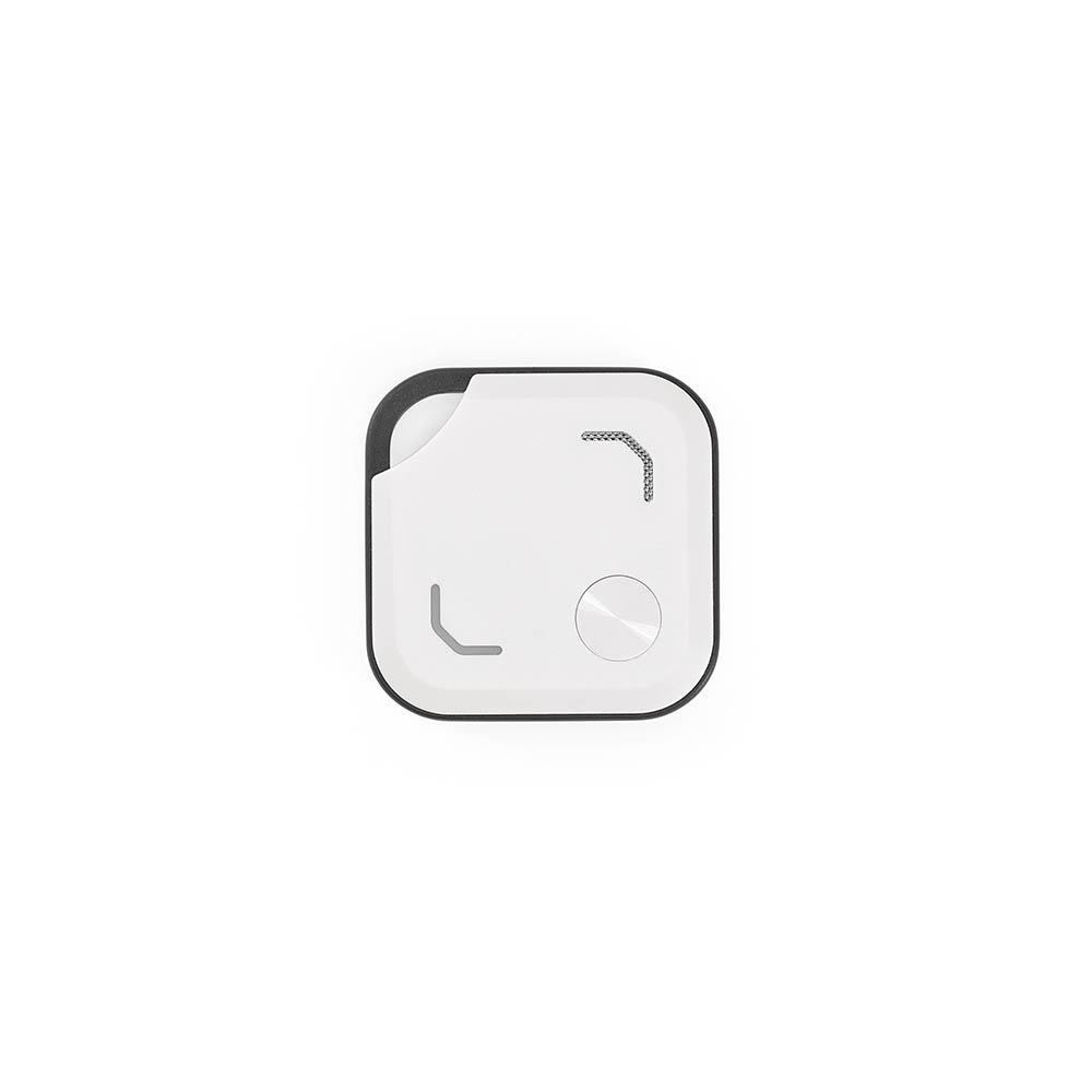 Traceur compatible Apple Android à personnaliser VibeTag Blanc