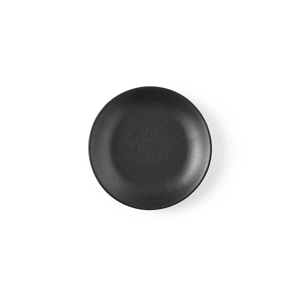 Assiette à dessert personnalisée en céramique Monet Noir