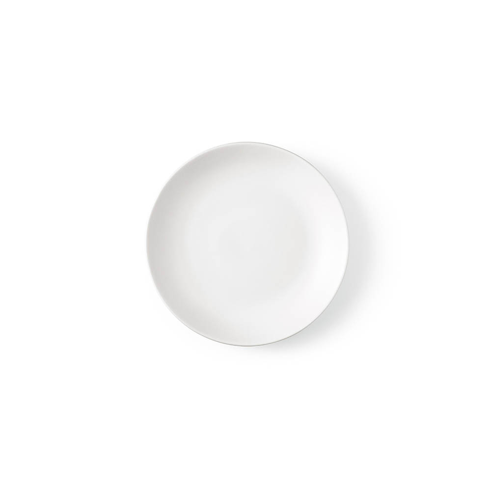 Assiette à dessert personnalisée en céramique Monet Blanc