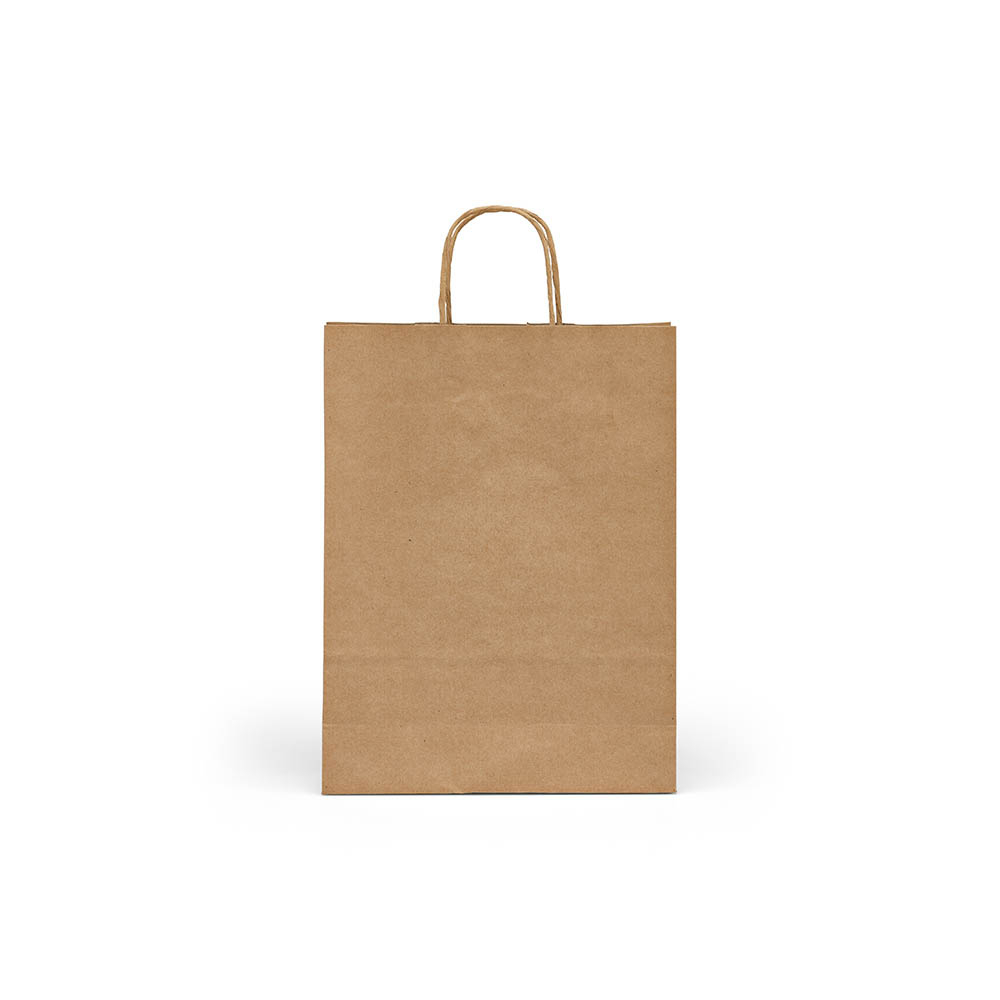 Sac kraft recyclé personnalisable 6,5 L Vesuvio M Naturel