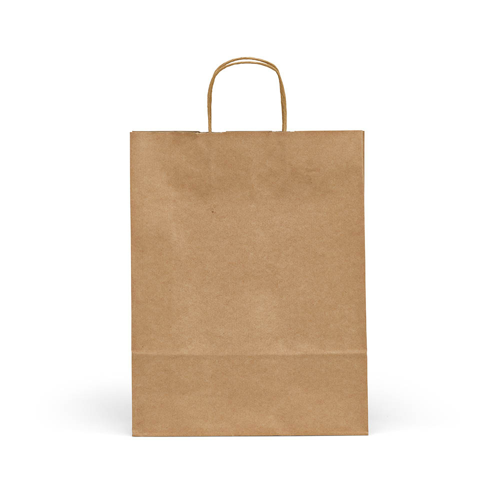 Sac 14 L kraft recyclé marron à personnaliser Vesuvio L Naturel