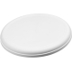 Frisbee pour chien présenté de dessus avec surface unie, sans marquage apparent sur la face visible. Frisbee pour chien présenté de dessus avec surface unie, sans marquage apparent sur la face visible.