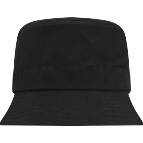 Bob noir présenté de dos, sans personnalisation visible sur la partie arrière.