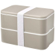 Boîte repas promotionnelle double étage 2 x 700 ml Miyo Pop Boîte repas promotionnelle double étage 2 x 700 ml Miyo Pop
