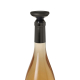 Bouteille équipée du bouchon avec personnalisation visible sur la partie supérieure, le verseur étant replié pour assurer la fer Bouteille équipée du bouchon avec personnalisation visible sur la partie supérieure, le verseur étant replié pour assurer la fer