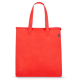 Vue de face du sac isotherme rouge en PET recyclé, sans personnalisation visible.