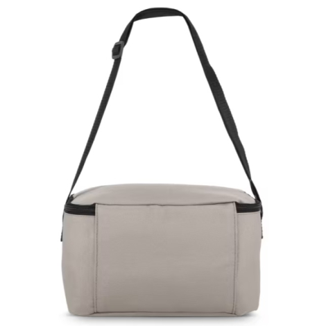 Sac isotherme présenté de dos en coloris beige, sans personnalisation visible sur la face arrière.