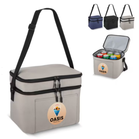 Sac isotherme 2 compartiments personnalisable en R-PET