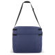 Sac isotherme à double compartiment présenté de dos en coloris bleu, sans personnalisation visible sur la face arrière. Sac isotherme à double compartiment présenté de dos en coloris bleu, sans personnalisation visible sur la face arrière.