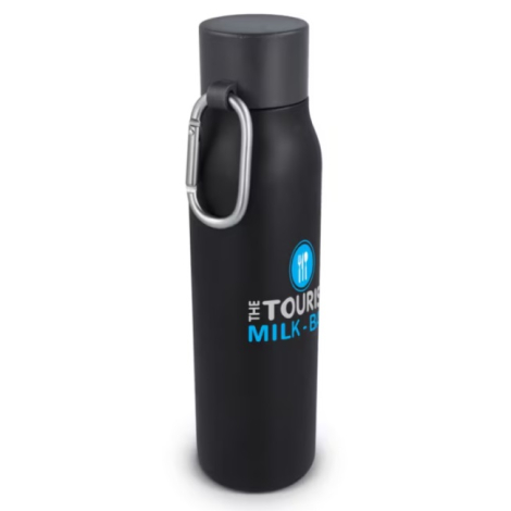 Bouteille isotherme 600 ml personnalisable à mousqueton