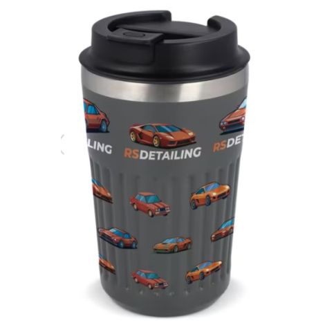 Mug isotherme publicitaire 400 ml en inox
