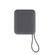 Powerbank vue de dessus avec dragonne, sans personnalisation visible. Powerbank vue de dessus avec dragonne, sans personnalisation visible.