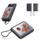 Batterie externe présentée sous plusieurs vues, avec personnalisation visible sur le dessus sur certaines vues et sans personnal Batterie externe présentée sous plusieurs vues, avec personnalisation visible sur le dessus sur certaines vues et sans personnal