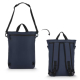 Sac à dos convertible présenté en configuration sac à bandoulière sur la face avant et en configuration sac à dos sur la face ar Sac à dos convertible présenté en configuration sac à bandoulière sur la face avant et en configuration sac à dos sur la face ar