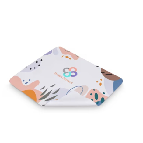 Tapis de souris microfibre publicitaire 2-en-1