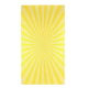 Serviette de plage R-PET présentée à plat sur la face à motif. Serviette de plage R-PET présentée à plat sur la face à motif.