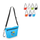 Sac à bandoulière présenté avec une personnalisation visible sur la face avant, accompagné d'une vignette montrant le produit da Sac à bandoulière présenté avec une personnalisation visible sur la face avant, accompagné d'une vignette montrant le produit da