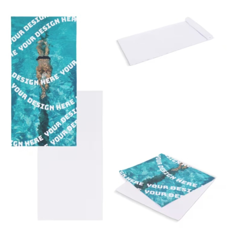 Serviette promotionnelle 200 g/m² à séchage rapide