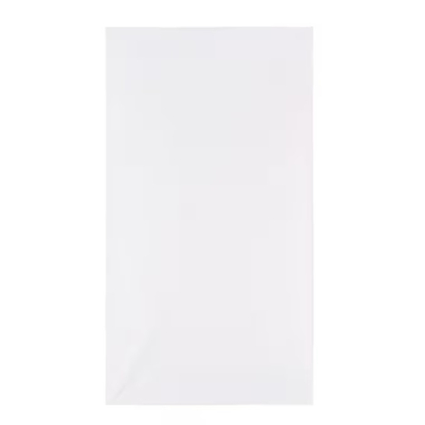 Serviette présentée sur sa face opposée.