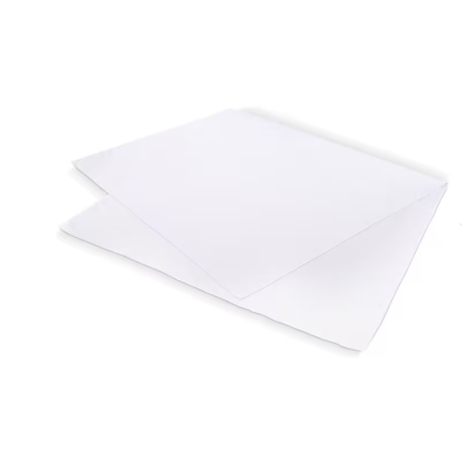 Serviette à séchage rapide partiellement pliée laissant apparaître ses deux faces.