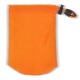 Pochette de rangement orange fermée par un cordon avec sifflet intégré, présentée sans personnalisation visible sur la face. Pochette de rangement orange fermée par un cordon avec sifflet intégré, présentée sans personnalisation visible sur la face.