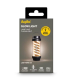 Emballage de la lampe présenté de face avec une illustration du produit allumé visible sur la face avant du conditionnement. Emballage de la lampe présenté de face avec une illustration du produit allumé visible sur la face avant du conditionnement.