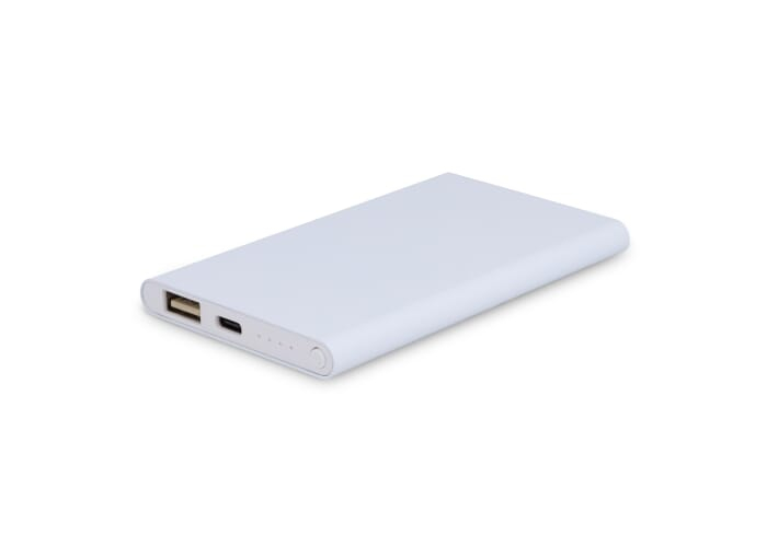 Powerbank 4000 mAh promotionnelle Enera Blanc
