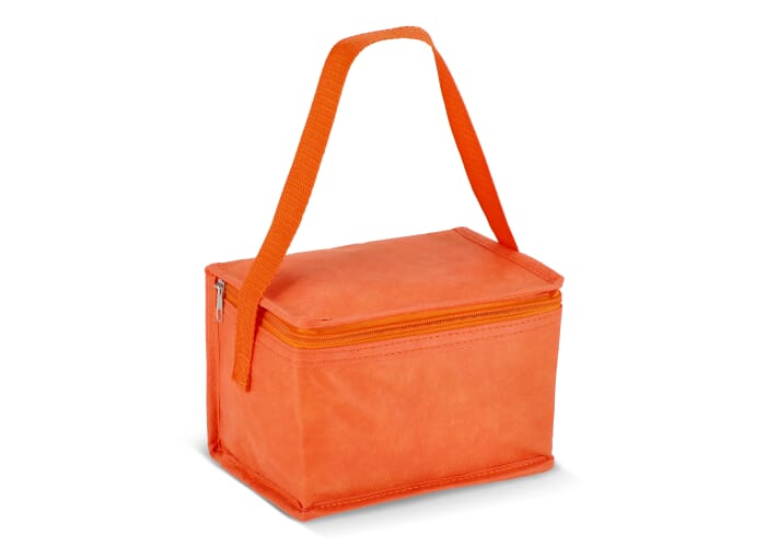 Sac isotherme intissé 6 canettes à personnaliser Orange