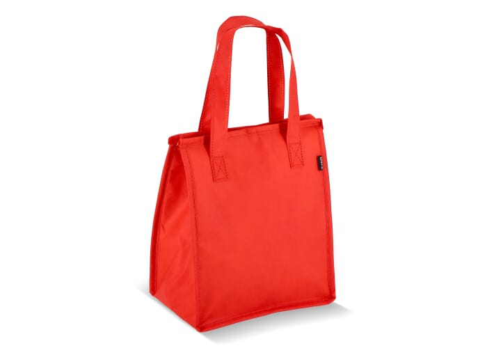Sac isotherme promotionnel en intissé recyclé Rouge