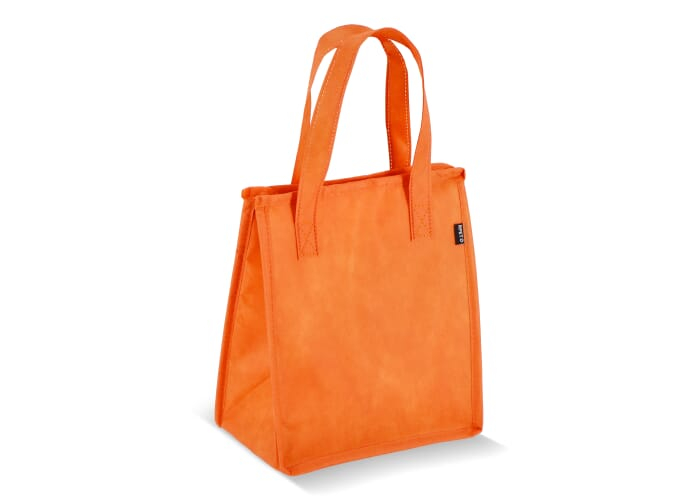Sac isotherme promotionnel en intissé recyclé Orange