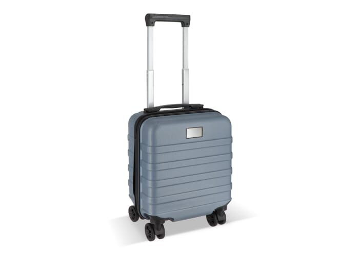 Valise cabine compacte publicitaire Gris