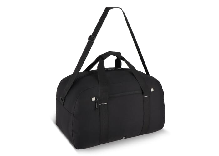 Sac de sport recyclé personnalisable Nevada Noir