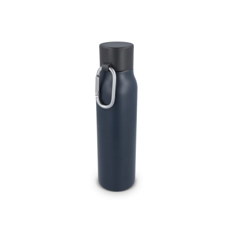 Bouteille isotherme 600 ml personnalisable à mousqueton