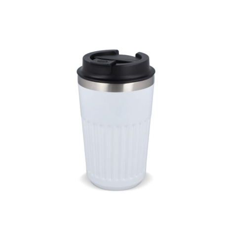 Mug isotherme publicitaire 400 ml en inox