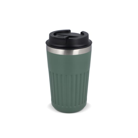 Mug isotherme publicitaire 400 ml en inox