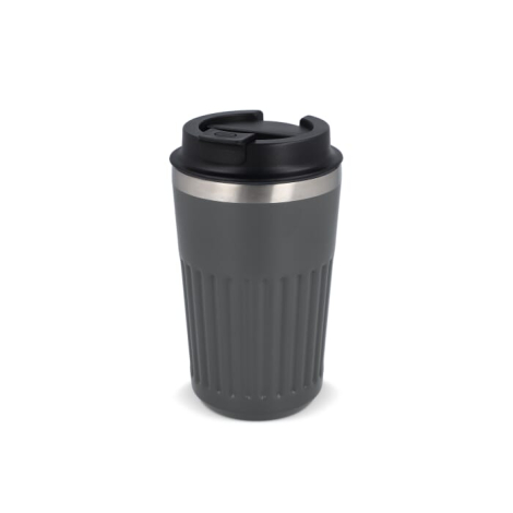 Mug isotherme publicitaire 400 ml en inox