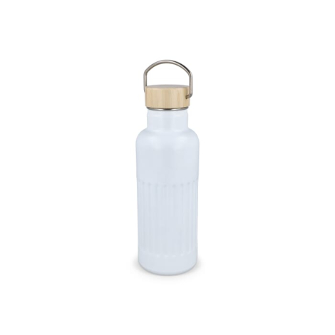Gourde isotherme promotionnelle 500 ml bambou