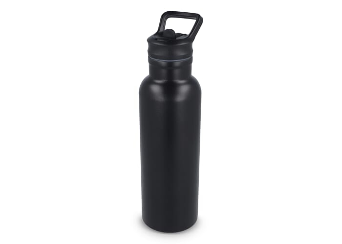 Bouteille à paille 500 ml à personnaliser Dario Noir