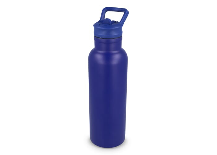 Bouteille à paille 500 ml à personnaliser Dario Bleu