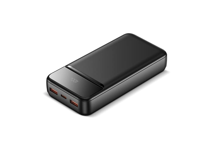 Powerbank 20 000 mAh personnalisée Nolu Noir