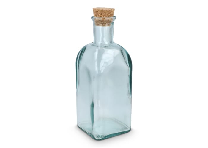 Bouteille carrée 500 ml à personnaliser ReuuZ Transparent