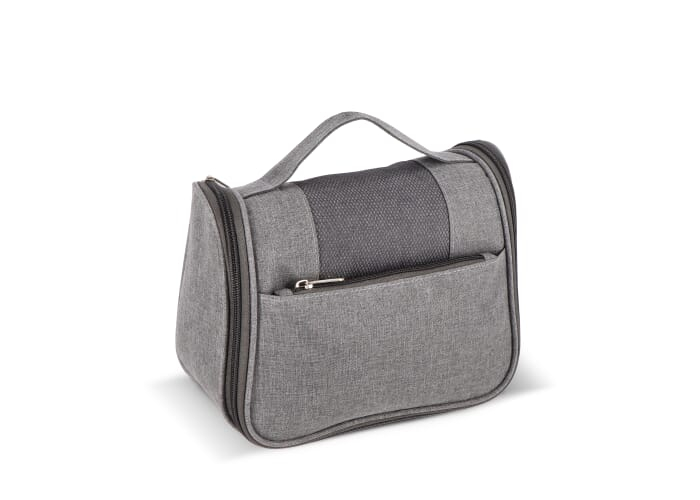 Trousse de toilette publicitaire à suspendre Kora Gris