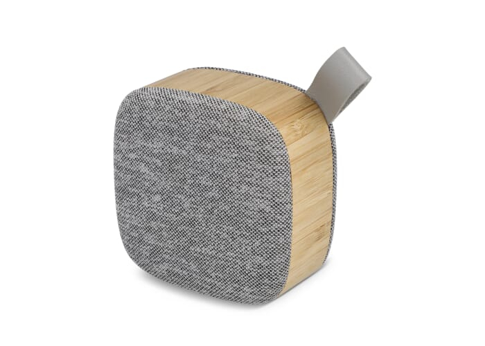 Enceinte en bambou personnalisée 5 W Nature