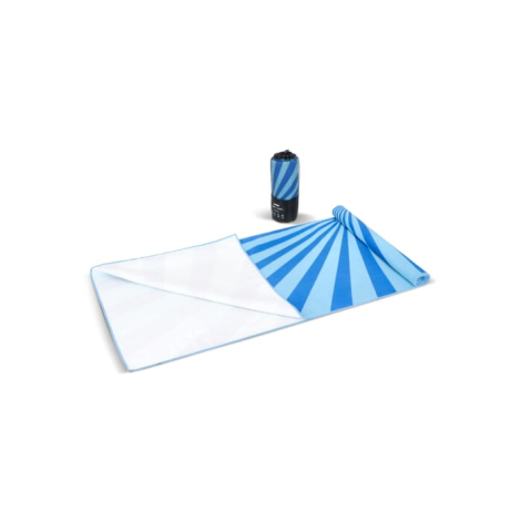 Serviette de plage publicitaire 100 × 180 cm R-PET