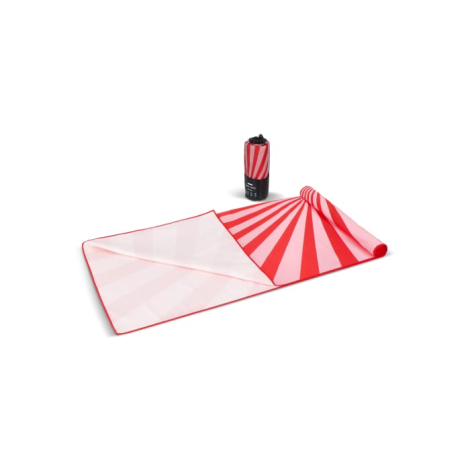 Serviette de plage publicitaire 100 × 180 cm R-PET