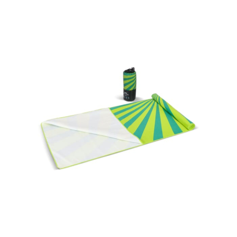Serviette de plage publicitaire 100 × 180 cm R-PET