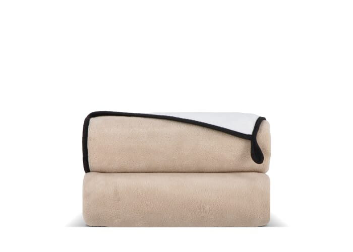 Couverture polaire promotionnelle 500 g/m² Beige